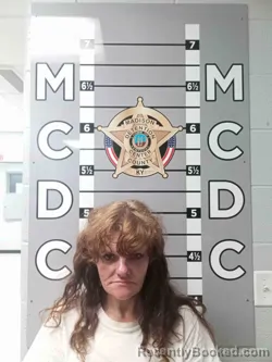 Mugshot of SARAH NAPIER booked in Madison County, Kentucky on July 9, 2026