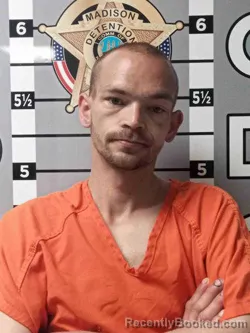 Mugshot of BRAD RIDDELL booked in Madison County, Kentucky on April 4, 2026