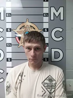 Booking photo from Madison County, Kentucky