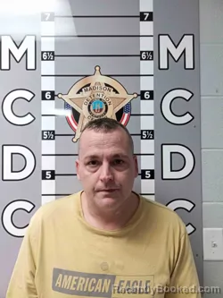 Booking photo from Madison County, Kentucky