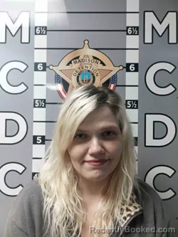 Mugshot of KAITLYN FRANCE booked in Madison County, Kentucky on August 4, 2026