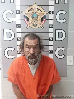 Booking photo from Madison County, Kentucky