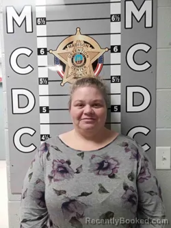 Mugshot of AMANDA HURT booked in Madison County, Kentucky on June 14, 2026