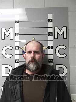 Booking photo from Madison County, Kentucky