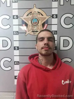 Booking photo from Madison County, Kentucky