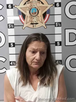 Mugshot of CHRISTY ROBINSON booked in Madison County, Kentucky on April 4, 2026