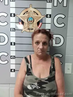 Mugshot of LEAH HINES booked in Madison County, Kentucky on June 21, 2026