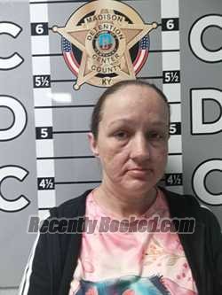 Booking photo from Madison County, Kentucky