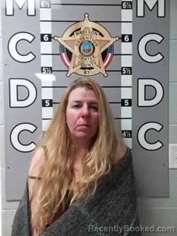 Mugshot of MANDY DURR booked in Madison County, Kentucky on May 4, 2026