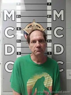 Mugshot of TED OWENS booked in Madison County, Kentucky on June 23, 2026