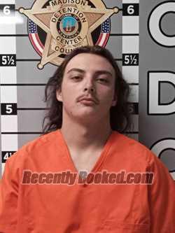Booking photo from Madison County, Kentucky