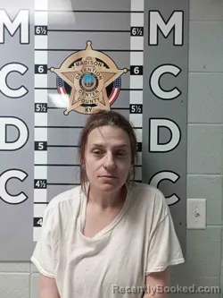 Mugshot of ASHLEE BURGIN booked in Madison County, Kentucky on May 2, 2026