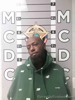 Mugshot of MARCUS COVINGTON booked in Madison County, Kentucky on May 8, 2026