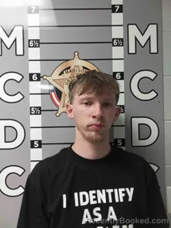 Mugshot of Tyler Ramey booked in Madison County, Kentucky on October 4, 2026