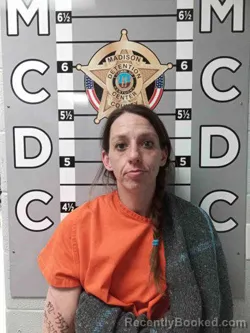 Mugshot of ELIZABETH MCCALLISTER booked in Madison County, Kentucky on April 24, 2026