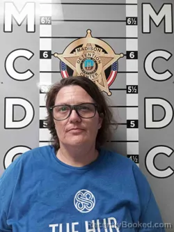 Mugshot of Candace Abner booked in Madison County, Kentucky on August 6, 2026