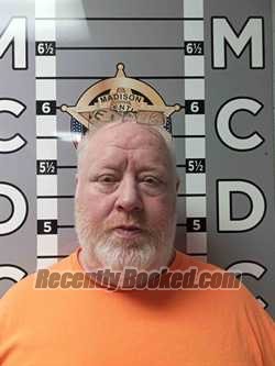 Booking photo from Madison County, Kentucky
