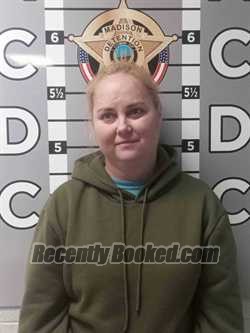 Booking photo from Madison County, Kentucky