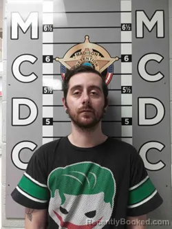 Booking photo from Madison County, Kentucky