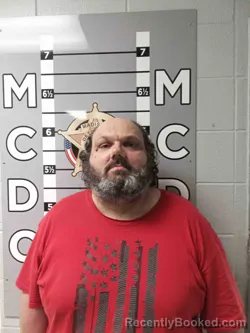 Booking photo from Madison County, Kentucky