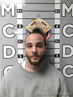 Booking photo from Madison County, Kentucky