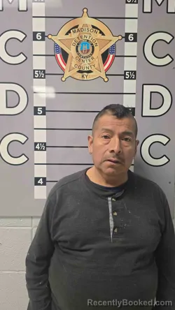 Mugshot of FELIPE HERNANDEZ booked in Madison County, Kentucky on May 1, 2026
