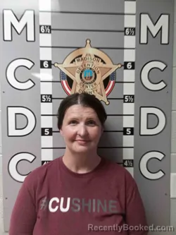 Mugshot of KIMBERLY GIBSON booked in Madison County, Kentucky on April 3, 2026