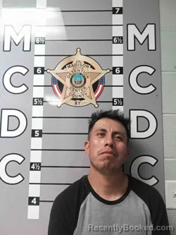 Mugshot of FRANCISCO CRUZ booked in Madison County, Kentucky on April 4, 2026