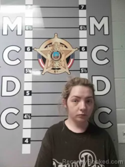Booking photo from Madison County, Kentucky