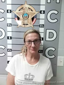 Mugshot of MARY ROBBINS booked in Madison County, Kentucky on April 10, 2026