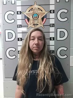 Mugshot of KAYLEE HARRISON booked in Madison County, Kentucky on April 21, 2026