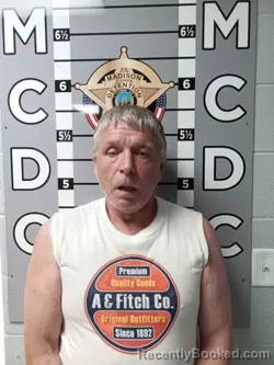 Mugshot of WAYNE CORNETT booked in Madison County, Kentucky on April 16, 2026