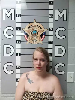 Mugshot of JESSICA HECKERT booked in Madison County, Kentucky on April 25, 2026