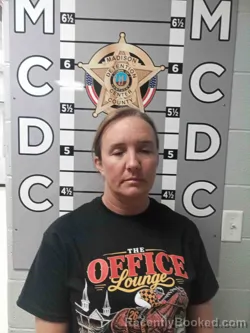 Mugshot of COURTNEY BARKER booked in Madison County, Kentucky on May 3, 2026