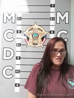 Mugshot of MICHELLE JONES booked in Madison County, Kentucky on May 7, 2026