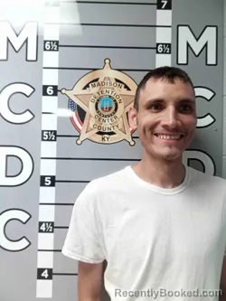 Mugshot of JEREMY GANNON booked in Madison County, Kentucky on May 7, 2026