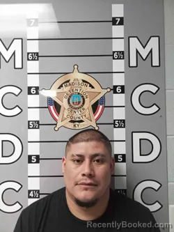 Mugshot of CRISTOBAL HERNANDEZ booked in Madison County, Kentucky on May 16, 2026