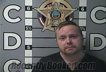 Booking photo from Madison County, Kentucky