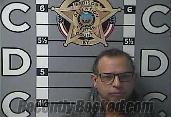 Booking photo from Madison County, Kentucky