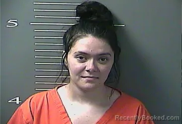 Mugshot of DESTINY PAIGE REYNOLDS booked in Magoffin County, Kentucky on June 14, 2026