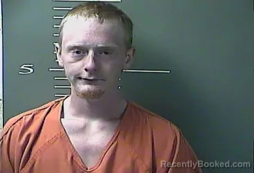 Mugshot of Conner Douglas Slusher booked in Magoffin County, Kentucky on August 3, 2026