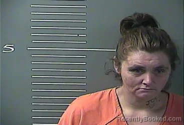 Mugshot of Mary Beth Howard-Farris booked in Magoffin County, Kentucky on August 4, 2026