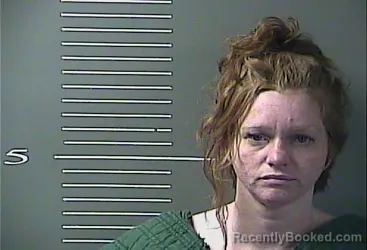 Mugshot of Caitlin Paige Blanton booked in Magoffin County, Kentucky on August 5, 2026