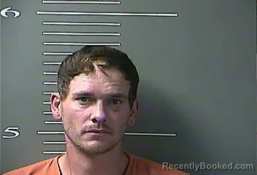 Mugshot of Aaron Silas Crum booked in Magoffin County, Kentucky on August 13, 2026