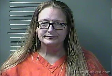 Mugshot of Angellia Rowe booked in Magoffin County, Kentucky on October 22, 2026