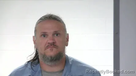 Mugshot of Jason L Holmes booked in Marion County, Kentucky on August 24, 2026