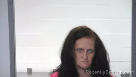 Mugshot of Amber Michelle Davis booked in Marion County, Kentucky on October 14, 2026