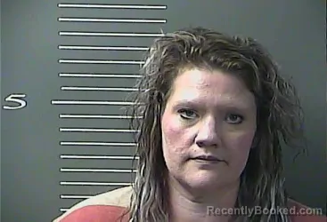 Mugshot of BRANDY MOORE booked in Martin County, Kentucky on July 9, 2026
