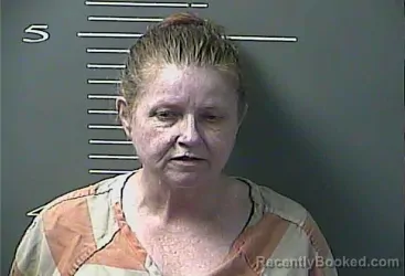 Mugshot of Ruby Mae Chaffins booked in Martin County, Kentucky on July 28, 2026