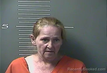 Mugshot of Rose Ellen Johnson booked in Martin County, Kentucky on August 7, 2026